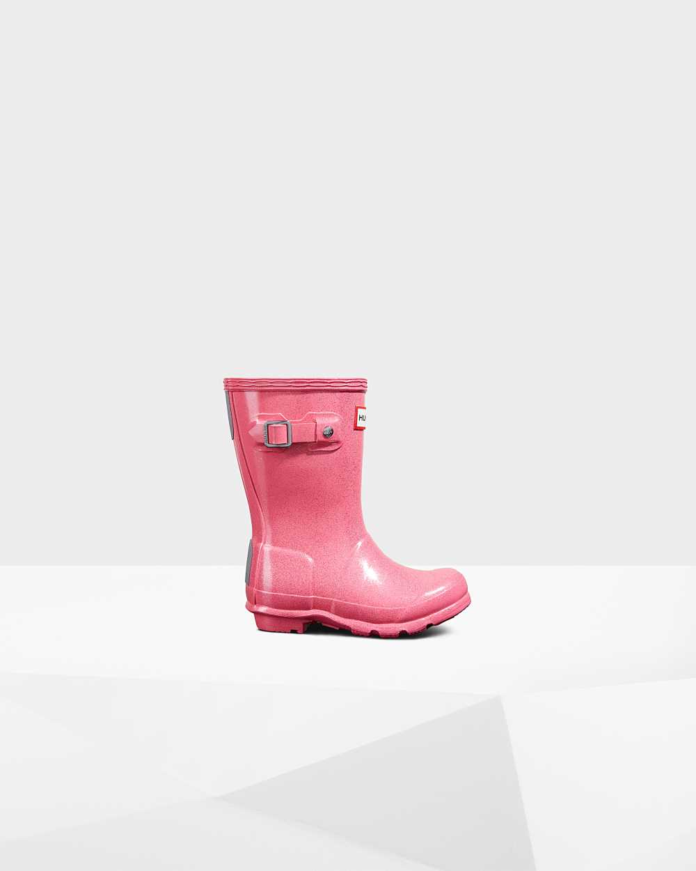 Kids Hunter Original Little Starcloud Rain Boots Pink | NLSIPJ-574